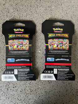 Pokemon TCG Mega Evolution Sleeved Booster Packs x 2 - Factory Sealed. - Image 2