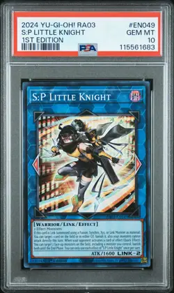 2024 Yu-Gi-Oh S:P Little Knight - RA03-EN049 - PSA 10 (Aug 25) - Image 1