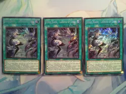 3x Verre Magic - Lacrima of Light 1st Edition Secret Rare BLMM-EN046 Yu-Gi-Oh! - Image 1