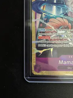 Bandai One Piece TCG Mamaragan OP15-078 Event Foil Alt Art Super Rare Card - Image 2