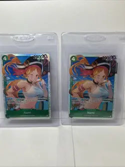 Nami OP14-031 SR X2 One Piece The Azure Sea's Seven Foil - Image 1