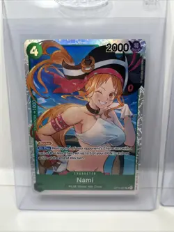 Nami OP14-031 SR X2 One Piece The Azure Sea's Seven Foil - Image 2