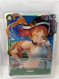 Nami OP14-031 SR X2 One Piece The Azure Sea's Seven Foil - Image 3