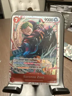 One Piece Roronoa Zoro EB04-007 SR ENGLISH OP15 - Image 1