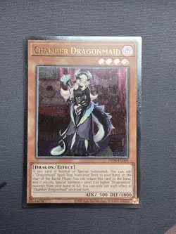 Yugioh TCG - Chamber Dragonmaid OP28-EN002 - Ultimate Rare OTS pack - NM - Image 1