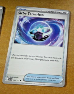 POKEMON ETINCELLES DEFERLANTES CARD CARTE ORBE 189/191 SSP FR NM - Image 1