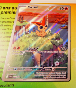 Pokemon Card Holo Promo Carte Victini SVP208 FR Promo FR 2025 - Image 1