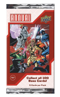 2022-23 Upper Deck Marvel Annual Trading Cards Retail Pack - Image 1