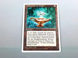 MTG - 4.ED. UNLIMITED (FWB/'95) - ALADDIN'S LAMP - ALADINS WUNDERL./NEVER PL./NM - Image 1