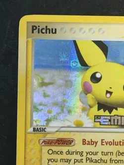 Pokemon TCG NM Pichu 59/106 Emerald Reverse Holo Stamped - Image 2