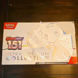 Pokemon Scarlet & Violet 151 Ultra-Premium Collection TCG Box English Mew Mewtwo - Image 1