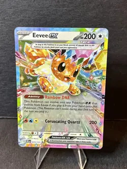 Pokemon TCG SV-Prismatic Eevee EX #75/131 Double Rare Card Nm - Image 2