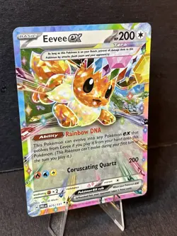 Pokemon TCG SV-Prismatic Eevee EX #75/131 Double Rare Card Nm - Image 3