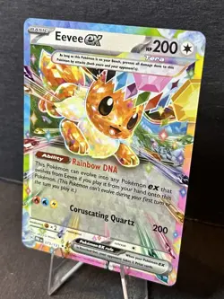 Pokemon TCG SV-Prismatic Eevee EX #75/131 Double Rare Card Nm - Image 4