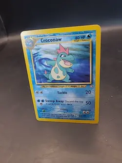 Pokemon TCG Croconaw Neo Genesis 32/111 Regular LP. - Image 3