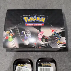 Pokemon TCG Black Bolt & White Flare Unova Mini 8 Tin Display Sealed & 2 Tins✨ - Image 2
