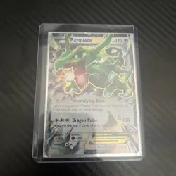 Pokemon Rayquaza Holo Card Dragon Pulse 170 HP 100 Attack TCG - Image 1