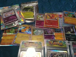 Pokemon TCG Mixed Card Lot - 75 cards +4 Sealed Packs!!! - Image 2