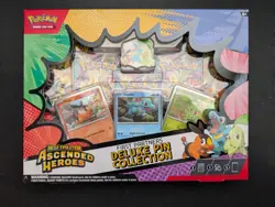 Ascended Heroes Pokemon First Partners Deluxe Pin Collection New Factory Sealed - Image 1