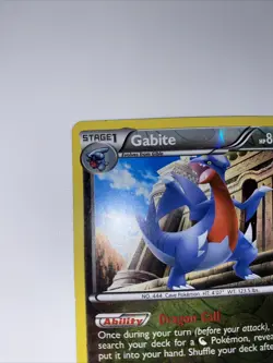 Pokemon TCG Gabite Dragons Exalted Card 89/124 Reverse Holo Foil - Image 4