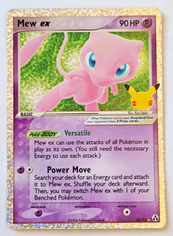 Pokemon TCG: Mew Ex Celebrations #88/92 MINT - Image 1