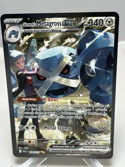 Pokemon Steven’s Metagross ex 289/217 Ascended Heroes Special Illustration Rare - Image 1
