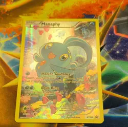 Pokemon Manaphy XY113 XY Black Star Promo Holo Basic 70 HP English Card 2016 - Image 1