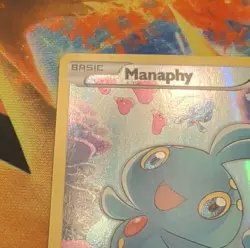 Pokemon Manaphy XY113 XY Black Star Promo Holo Basic 70 HP English Card 2016 - Image 3