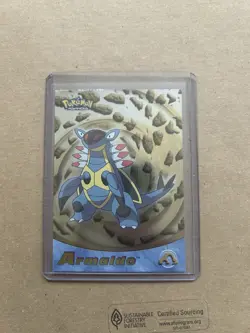 Pokemon Card - Armaldo Topps Pokemon Advanced Challenge 13 Foil - Image 1