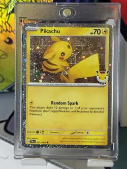 Pikachu (Pokemon Day 2026) 051/162 Cosmo Holo - Image 1
