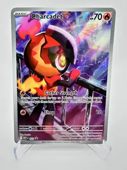 Charcadet - 022 Me: Mega Evolution Promo Holo Pokemon NM - Image 1