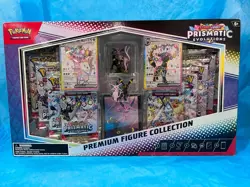 Pokemon TCG Prismatic Evolutions Premium Figure Box SEALED - Image 2