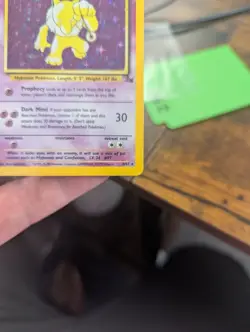 Pokemon Card Fossil Set Holo Hypno 8/62 WOTC - Image 3