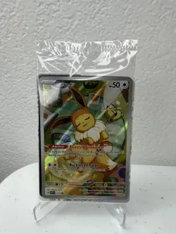 EEVEE-173-SEALED-PROMO-PRISMATIC EVOLUTIONS ETB PROMO-POKEMON - Image 1