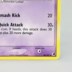 Quilava 36/101 Pokemon Dragon Frontiers Delta Species 2006 Card Vintage LP+ - Image 4