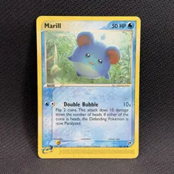 Pokemon EX Sandstorm Marill Non Holo Card #68/100 LP - Image 1