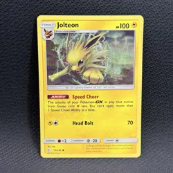 Pokemon Sun & Moon Cosmic Eclipse Jolteon Card #70/236 LP - Image 1