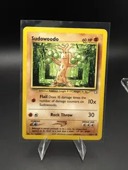 Pokemon TCG Neo Genesis Sudowoodo Card 77/111 LP Condition - Image 1
