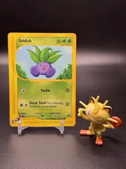 Oddish 122/165 Pokemon Expedition Base Set Regular - LP - Image 1