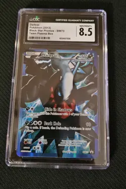 Pokemon Darkrai BW73 Black Star Promo 2013 CGC 8.5 NM/MIMT+ - Image 1