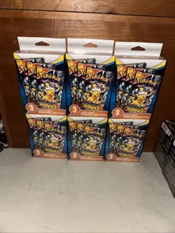 Sealed Pokemon Scarlet Violet Surging Sparks Booster Pack Lot Of 6 3 Pack Boxes - Image 1