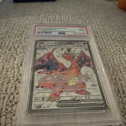 Pokemon TCG Charizard ex 056 SVP Scarlet & Violet Promo Holo EX PSA 9 - Image 3