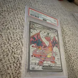 Pokemon TCG Charizard ex 056 SVP Scarlet & Violet Promo Holo EX PSA 9 - Image 5