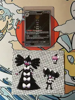 Pokemon TCG: Gothitelle Black Star Promo 211 White Flare English with Stickers - Image 1