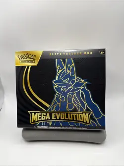 Pokemon TCG Mega Evolutions Elite Trainer Box ETB Sealed - Image 1