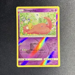 Pokemon Slowpoke 48/145 SM: Guardians Rising Reverse Holo - Image 1