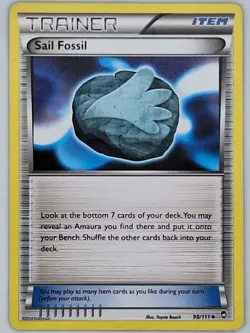 Sail Fossil 98/111 Pokemon - XY Furious Fists MP - Image 1