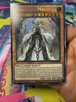 Yu-Gi-Oh! TCG Dogmatika Maximus Rise of the Duelist 1st Edition ROTD-EN009 NM - Image 1