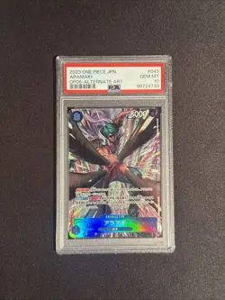 ARAMAKI | OP06-043 ALT ART | 2023 One Piece Jpn - Wings Of The Captain - PSA 10 - Image 1