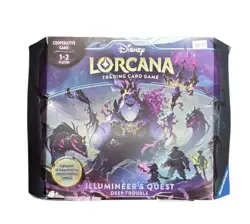 Disney Lorcana Illumineer's Quest - Deep Trouble Box Sealed + Starter Deck - Image 1